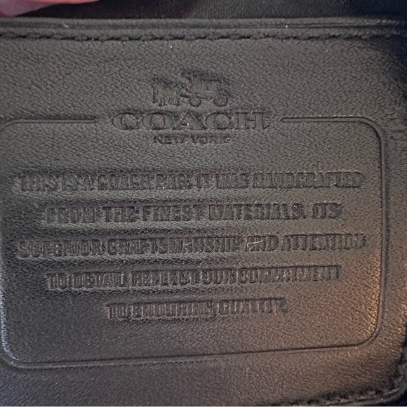 Cross body leather Coach purse - Picture 3 of 15